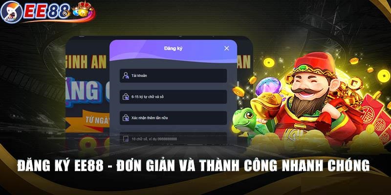 Đăng ký EE88 trên điện thoại