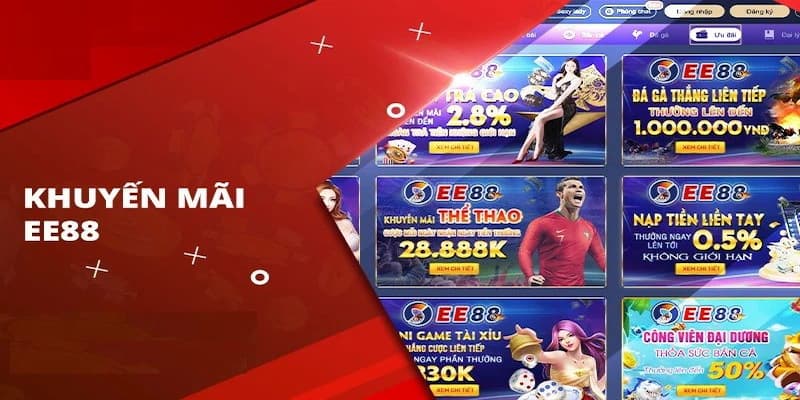 Khuyến mãi EE88 cực kỳ hấp dẫn